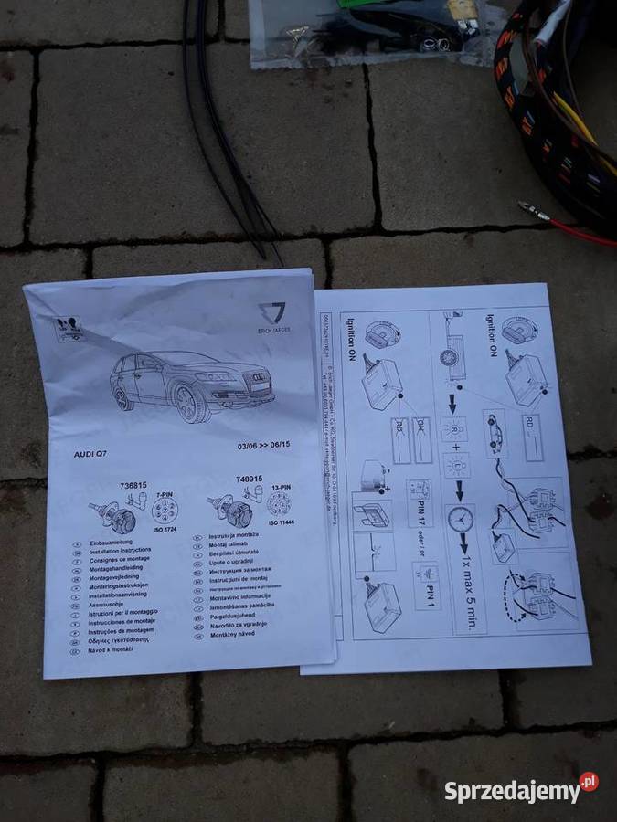 dedykowana wiazka haka holowniczego audi q7 Chełm