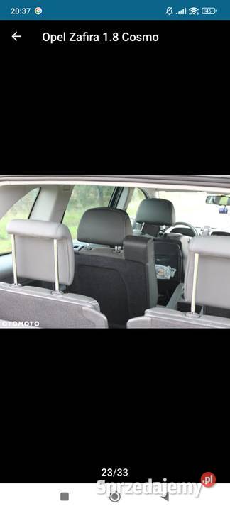Opel Zafira Cosmo 4/5 Zafira Oława sprzedam