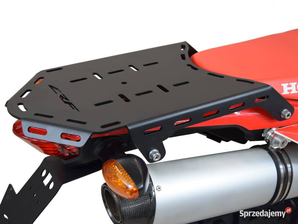 Aluminiowa czarna płyta na bagaż do Honda CRF Częstochowa