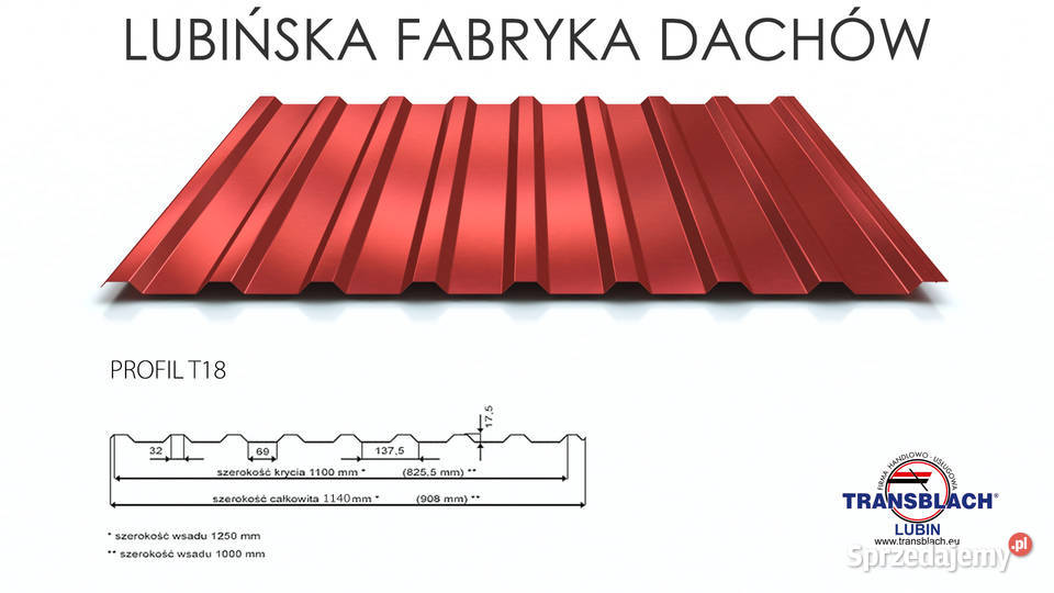 Blacha Trapezowa T18 04 NAJLEPSZA Nowy Sącz
