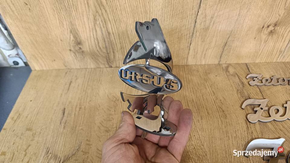 Emblematy nierdzewne Ursus C360 C330 Turbo Babimost sprzedam