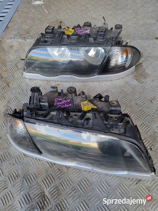 BMW E46 LAMPY PRZEDNIE SEDAN KOMBI PRZED LIFTEM Głogówek