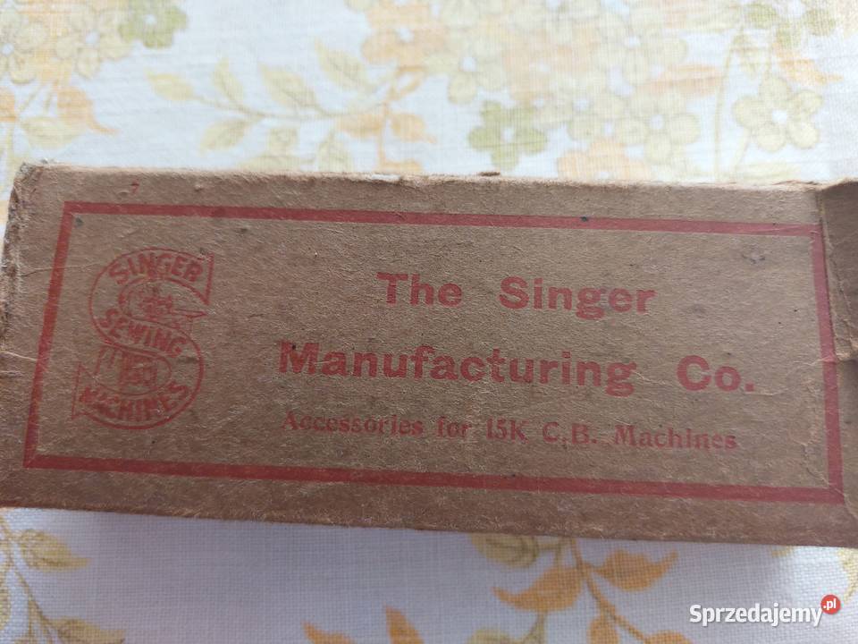 Maszyna do szycia Singer z 1927 r Pozostałe Pruszków