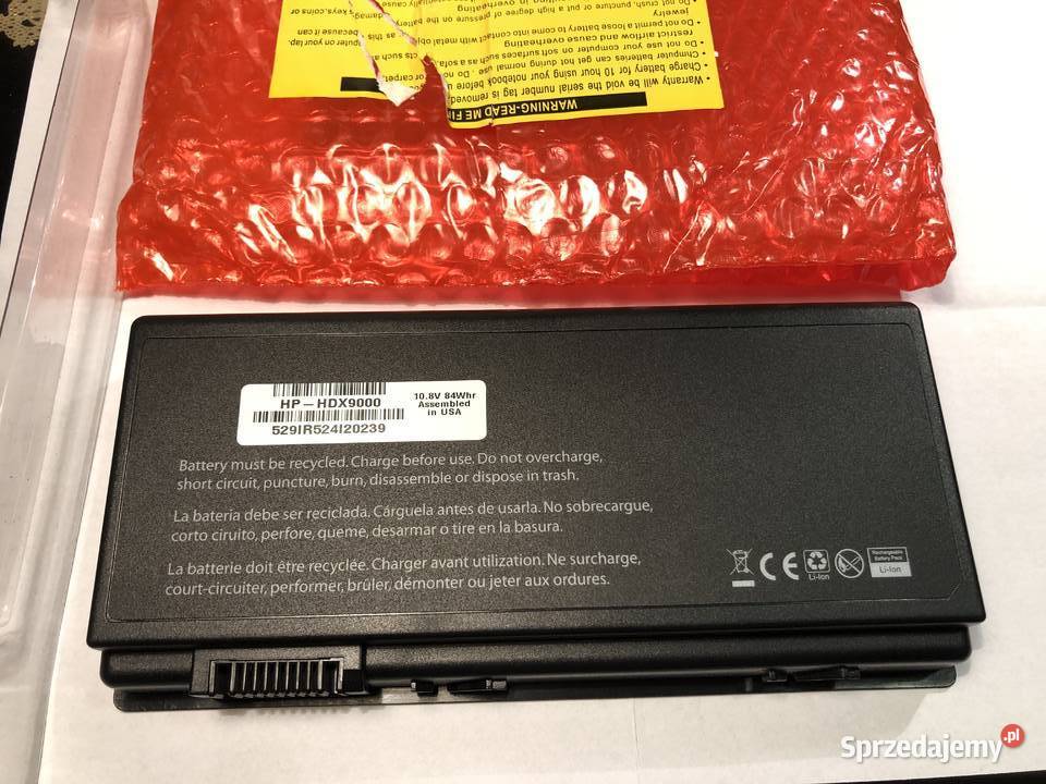 Hewlett Packard HP HDX9000 9 Cell Lithium Ion śląskie