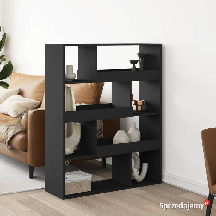 Regałprzegroda czarny 100x33x1255 WM3309484 Warszawa