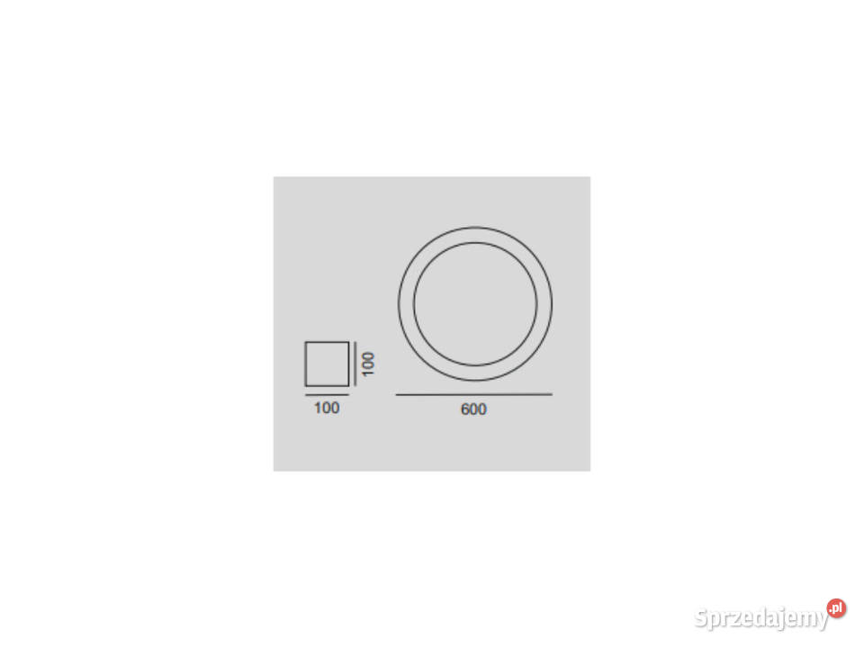 Lampa wiszaca Ring Slim 600100 led 3000K LO Lako Gdańsk