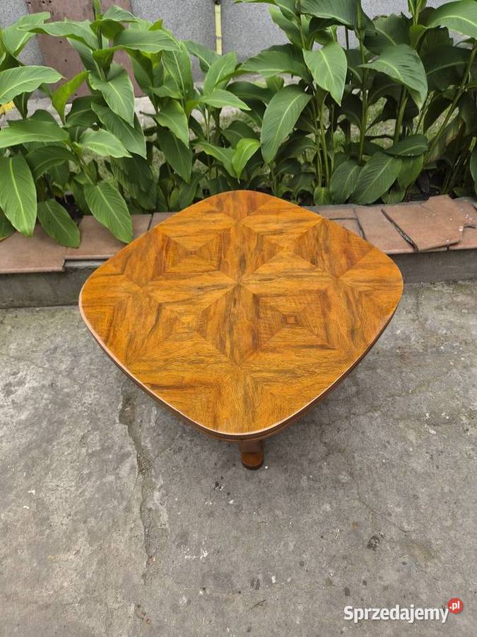 Stary stolik kawowy w stylu Art Deco antyk Sękocin Nowy