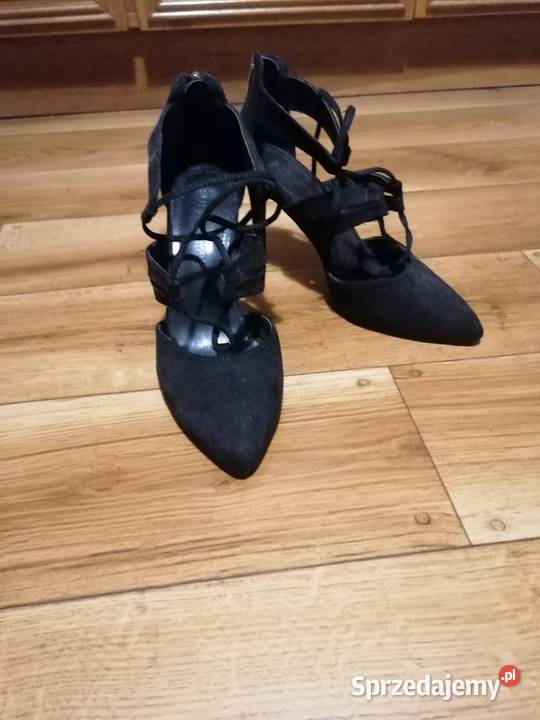 Szpilki czarne 37 Rozmiar 37 Gdańsk