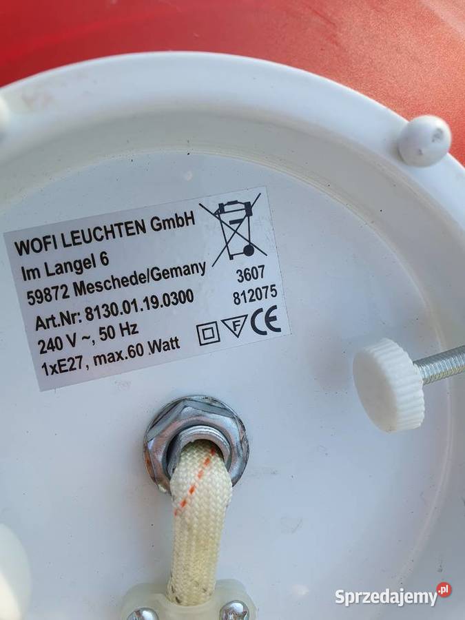 Woli lampa Mars śląskie Myszków