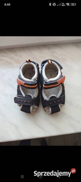 Sandałki chłopak niemowlę r 19 Międzybórz