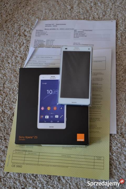 Nowy SONY XPERIA Z3 Compact biały Chorzów sprzedam