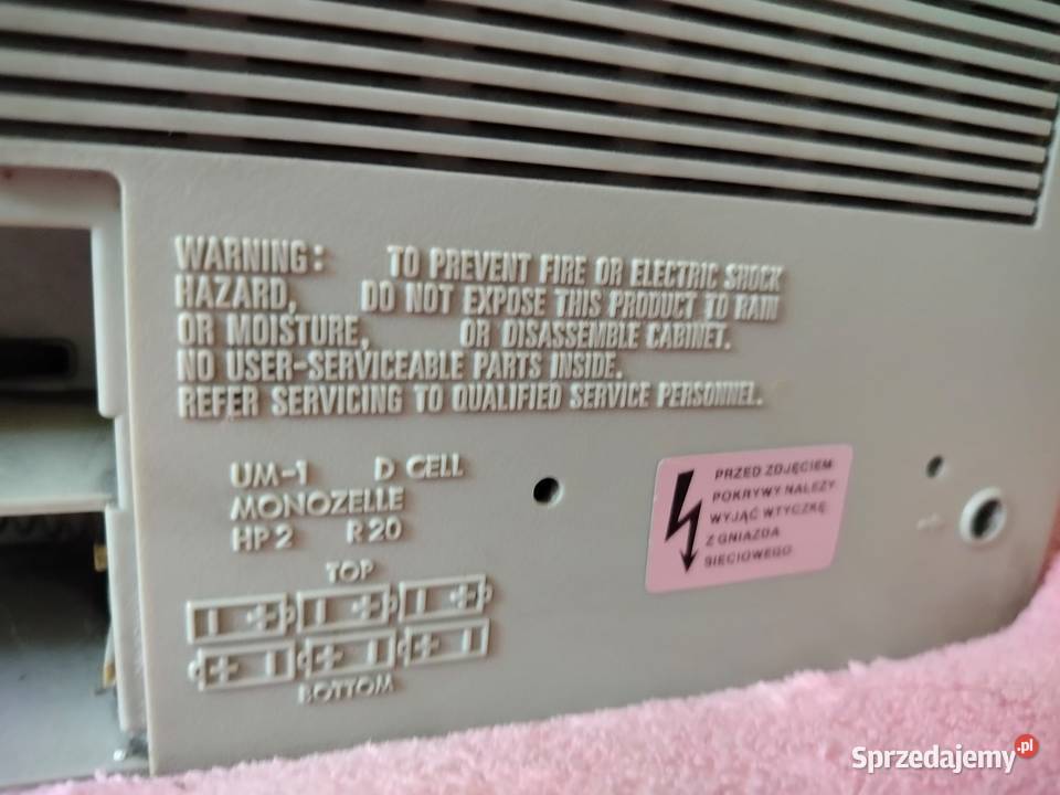 Radiomagnetofon Sanyo M9927LU małopolskie Kraków