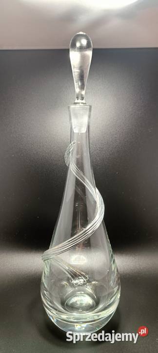 Przepiękna stara stylowa designerska karafka w Brwinów