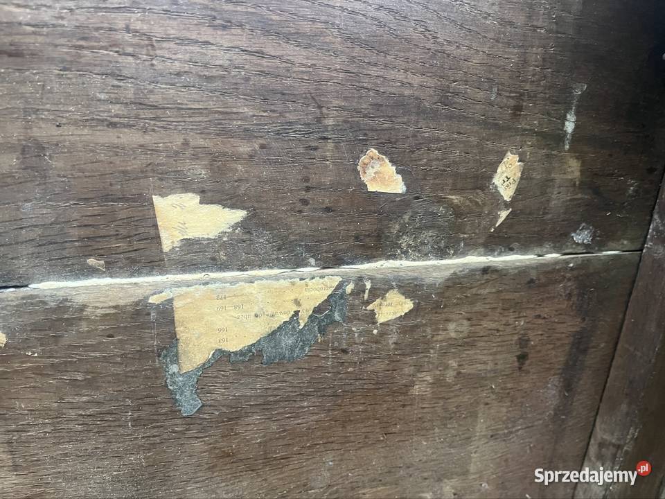 Stół dębowy sygnowany 100letni Dęblin