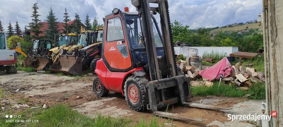 Wózek widłowy Linde H45 udźwig 4500 produkcji Nowy Sącz