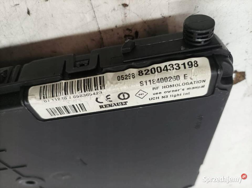 MODUŁ 8200433198 UCH N3 Renault Megane II Rok produkcji 2005 świętokrzyskie
