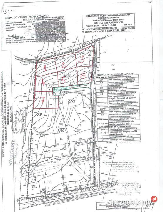Działka budowlana 7 sztuk 1100 m2 Mojusz gmina 1100m2 pomorskie sprzedam