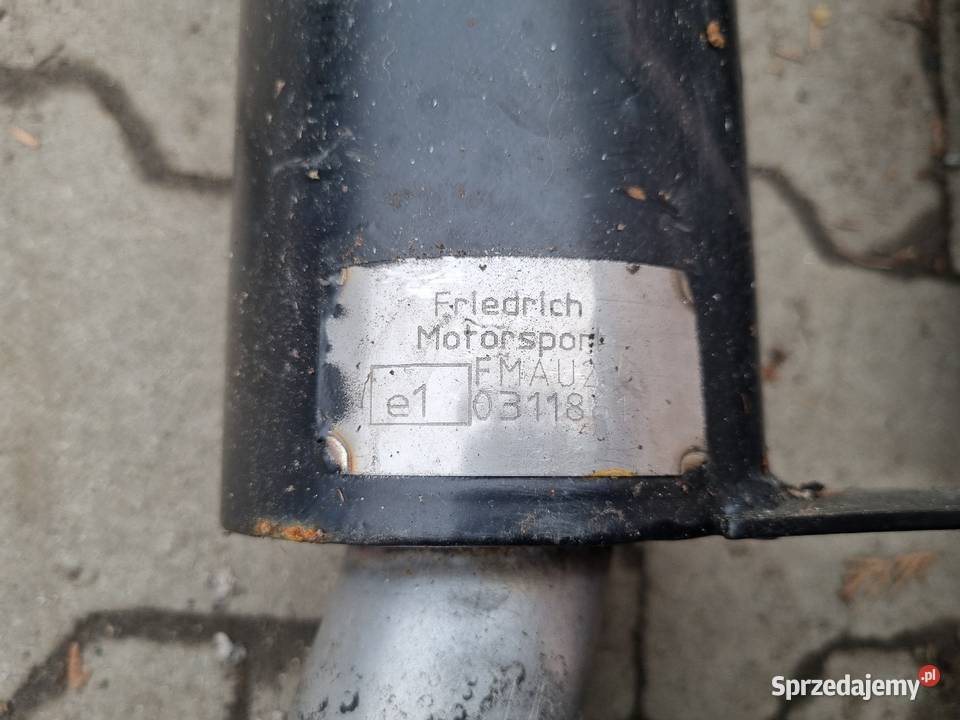 Wydech Friedrich Motorsport Audi A4 S4 RS4 B6 B7 Rok produkcji 2007 Skawina