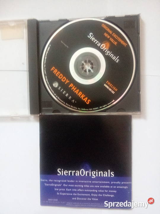 Sprzedam gre FREDDY HARKAS Sierra Originals Oprogramowanie Wodzisław Śląski