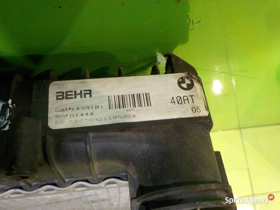 BMW X5 E53 LIFT 30 D 04r 5D chlodnica wody Suków