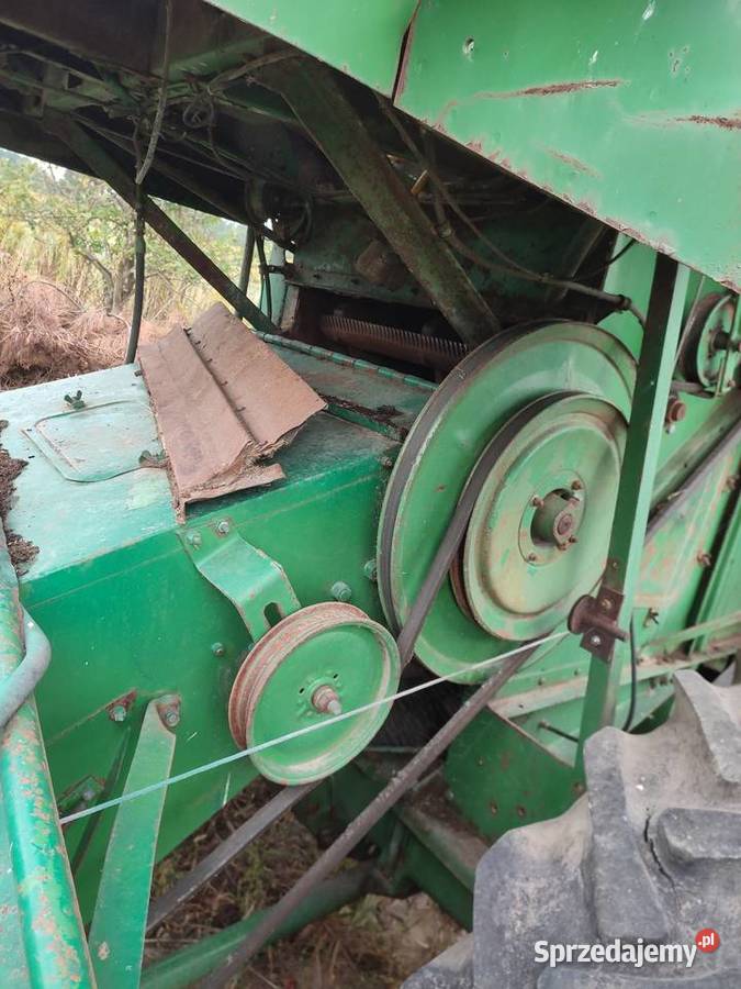 Młocarnia kombajny zbożowego marki John Deere łódzkie Czyżyków