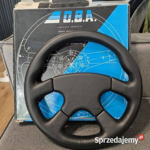 Fabrycznie nowa skórzana kierownica OBA made in osobowe Koszalin