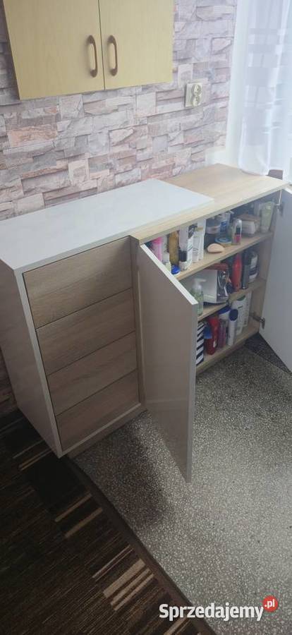 Komplet nowoczesnych mebli Stolik komoda regał sprzedam