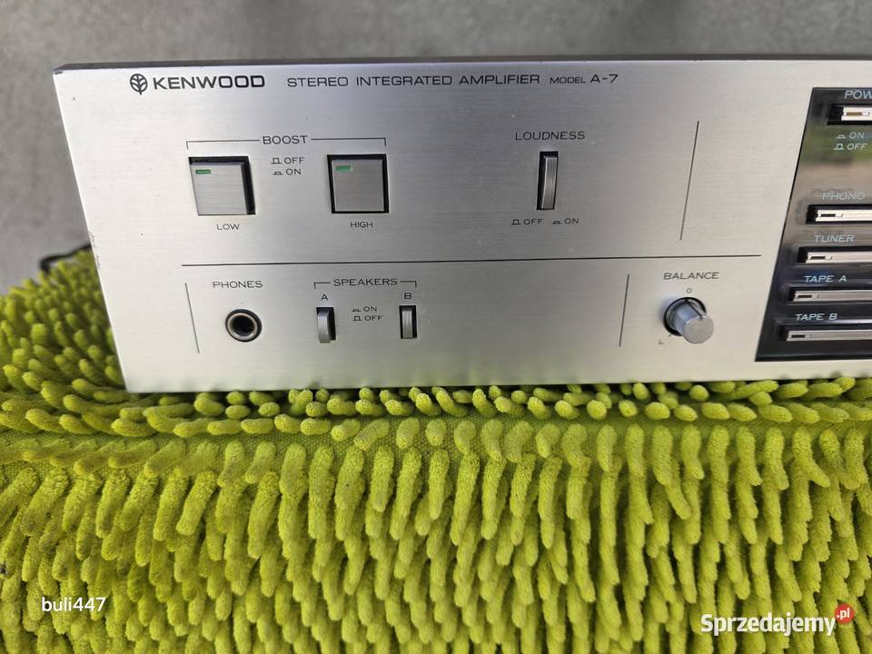 wzmacniacz kenwood a7 stereo