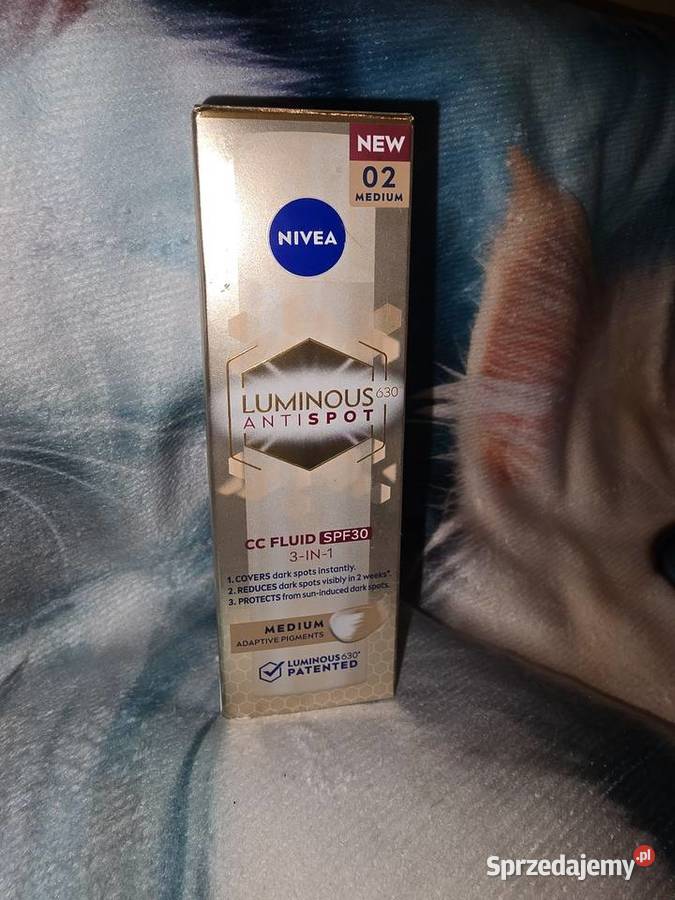 Nivea fluid CC korektor przebarwień Unisex Sosnowiec sprzedam