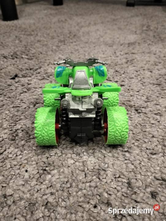 Samochodzik Hot Walker 4x4 Power zielony czerwony Nagradowice