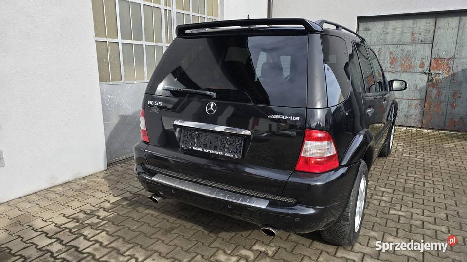 MercedesBenz ML 54 V8 AMG 347 przebieg 253 Nowy Świętów