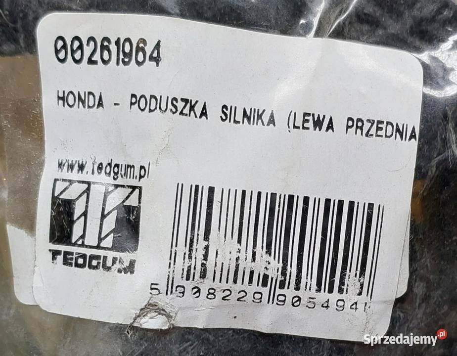PODUSZKA SILNIKA LEWY PRZÓD HONDA CIVIC V VI Silniki i osprzęt