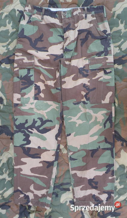 Spodnie bdu woodland medium regular ripstop Wrocław