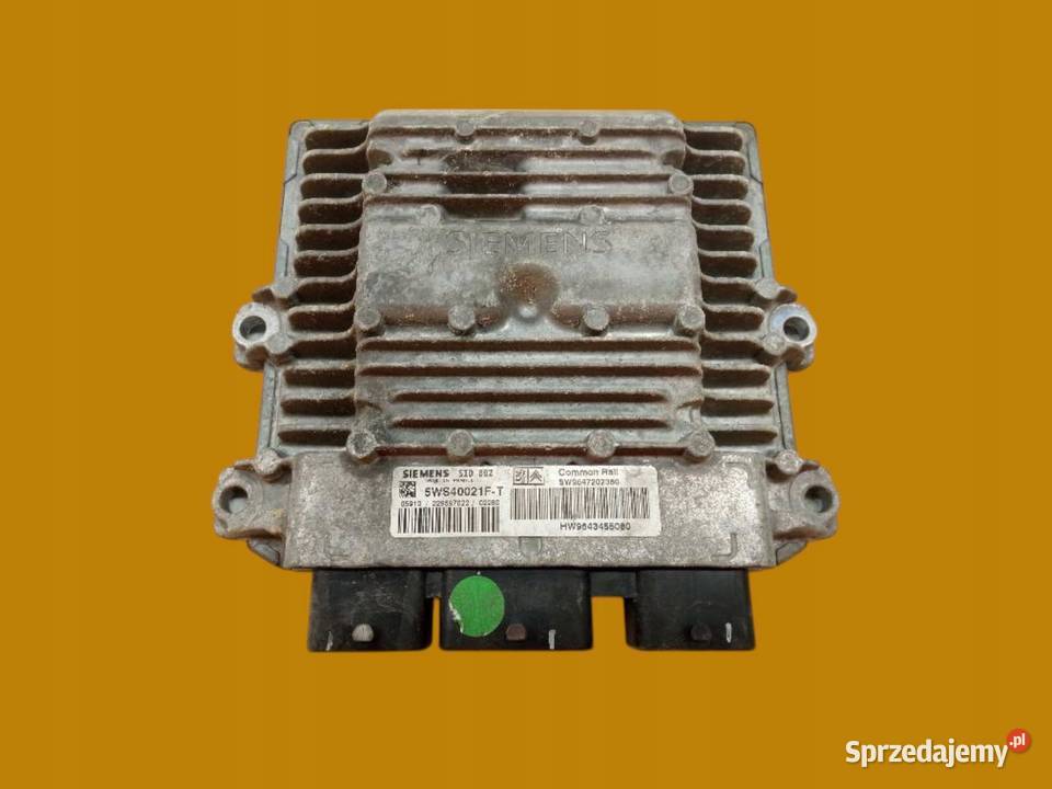 STEROWNIK SILNIKA 9647202380 Citroen C3 I Rok produkcji 2002