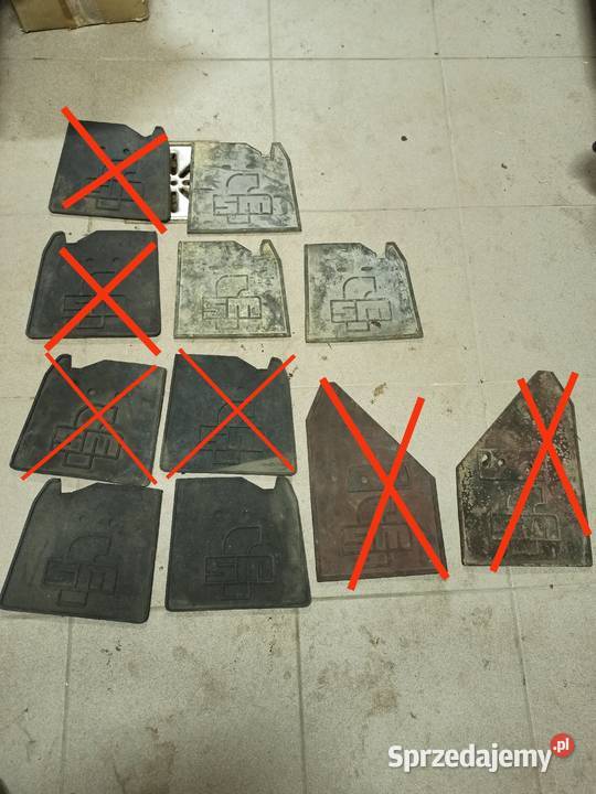 Chlapacze błotochrony FSM Fiat 126p maluch Bielsk Podlaski