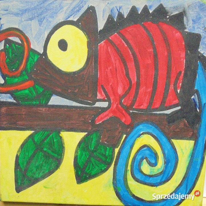 Baranek i jajka i inne akryl Wojciech Stawiarski Warszawa sprzedam