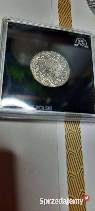 Polska 20 groszy 1923 Nikiel magnetyczna mazowieckie Warszawa sprzedam