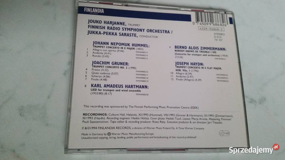 Jouko Harjanne JukkaPekka Saraste Trumpet