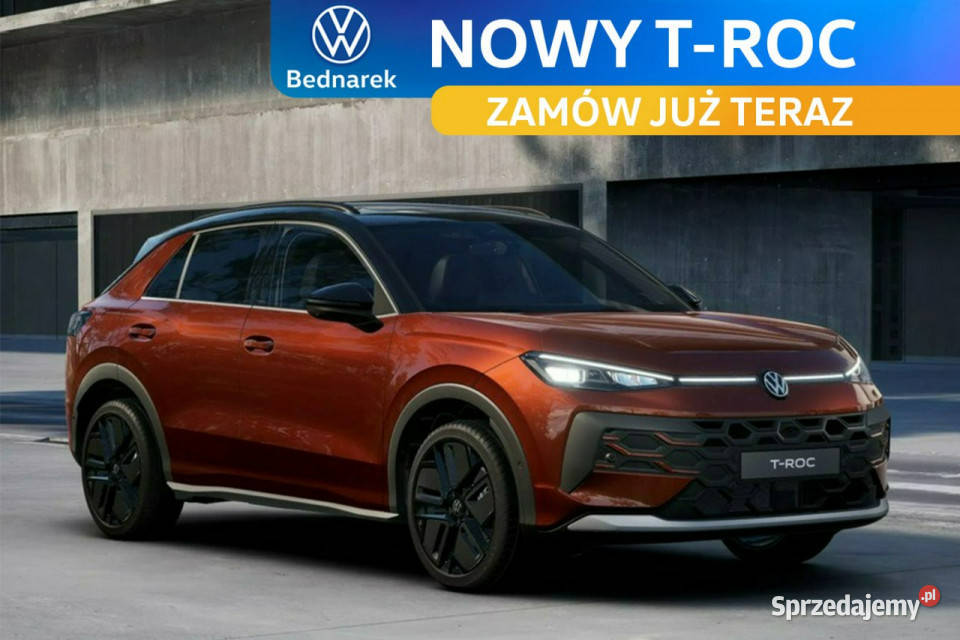 Volkswagen TRoc Style 15 eTSI 150 DSG Zamów już łódzkie Łódź