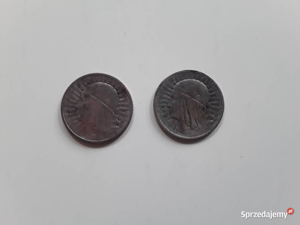 Monety srebrne 2 z 1933 i 1934 r srebro