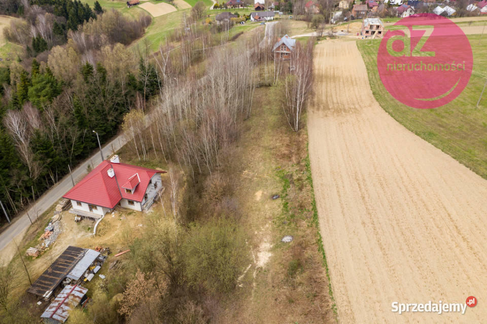 Widokowa działka budowlana 16 ar w Gaboniu Gaboń sprzedam