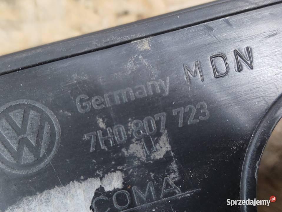 Ślizg Mocowanie Zderzaka Środkowy Tył Vw osobowe Części montażowe Pleszew