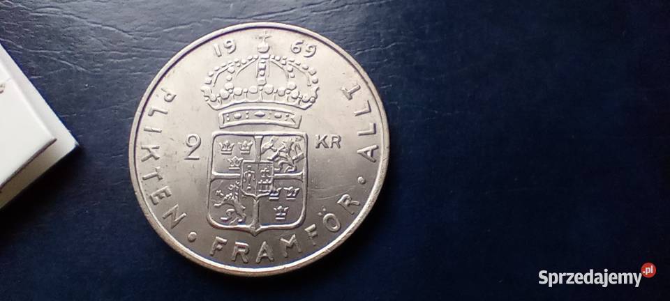 Stare monety 2 korony 1969 Szwecja Lesko sprzedam