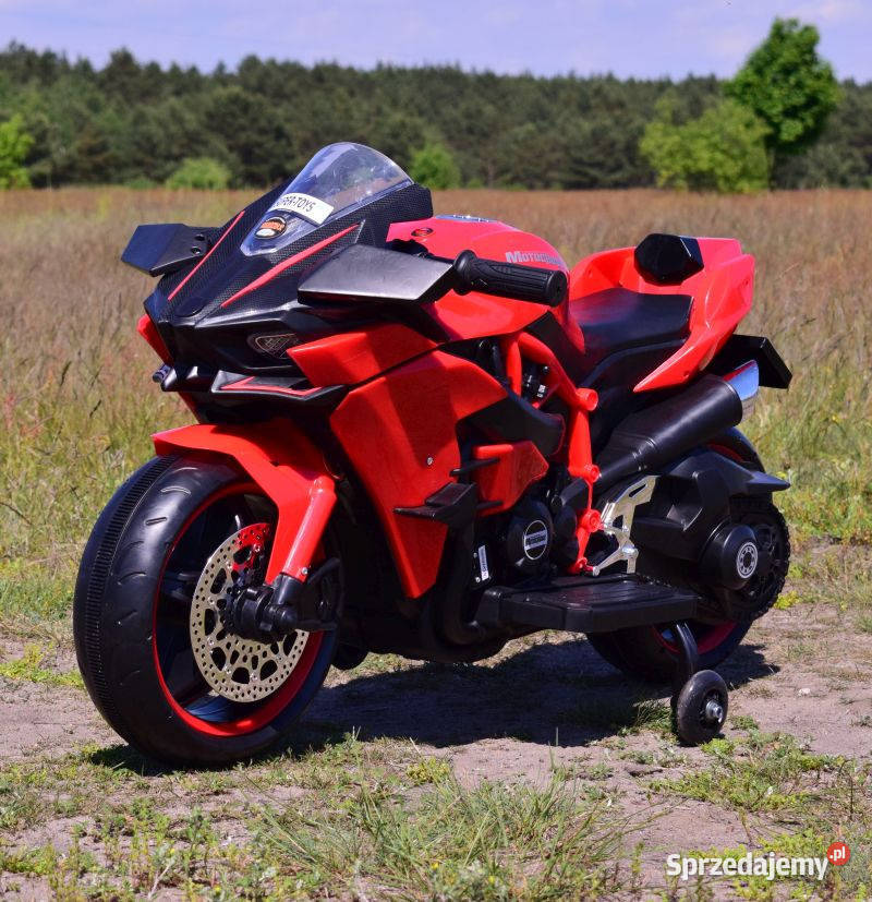 Autko motorek SUPER ŚCIGACZ DWA SILNIKI na