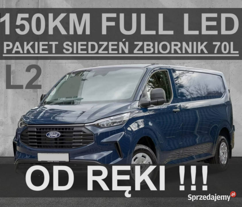 Ford Transit Custom L2 150 Full Led Zabudowa Ford Szczecinek