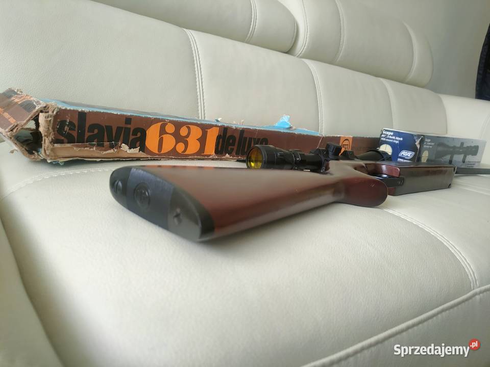 Wiatrówka Slavia 631 Luxe plus luneta Łódź