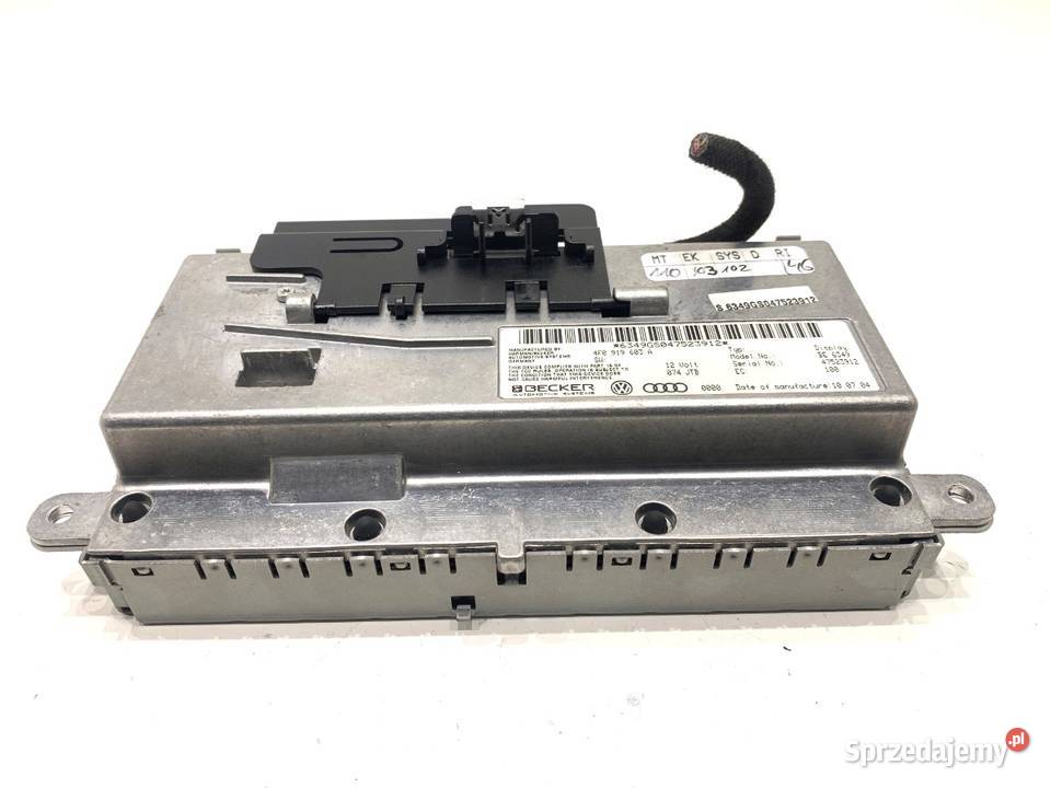 WYŚWIETLACZ AUDI A6 C6 4F0919603A 0411 EKRAN Motoryzacja podkarpackie sprzedam