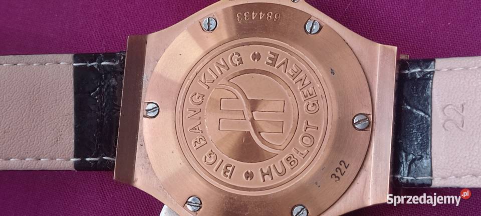 Zegarek Hublot w złotym kolorze sprzedam