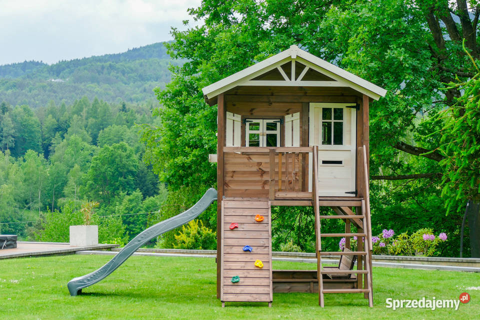 Duży domek ogrodowy dzieci Premium Trzemeśnia