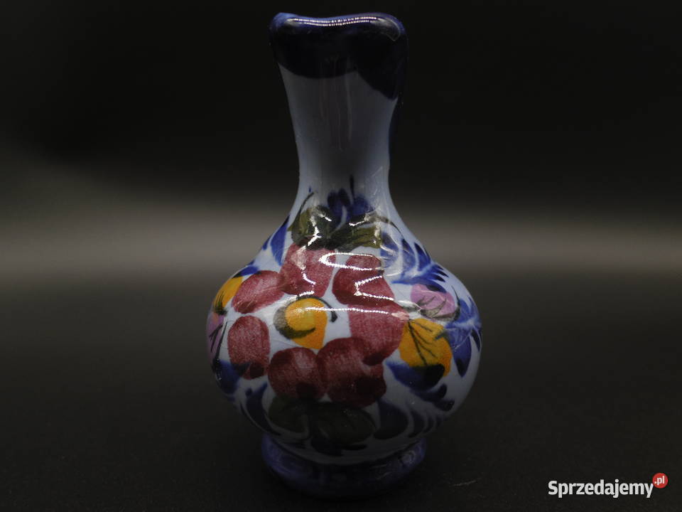 Ręcznie malowany dzbanek Vestal Alcobaa Antyki wielkopolskie sprzedam